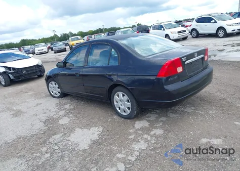 2001 Honda Civic Ex from USA, damaged, VIN 2HGES26721H529951